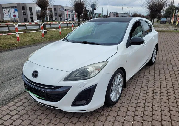 samochody osobowe Mazda 3 cena 24900 przebieg: 184000, rok produkcji 2009 z Gniezno